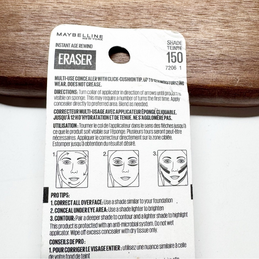 Maybelline Instant Age Rewind Eraser Multi Use Concealer Neutral 150 - Picture 7 of 11